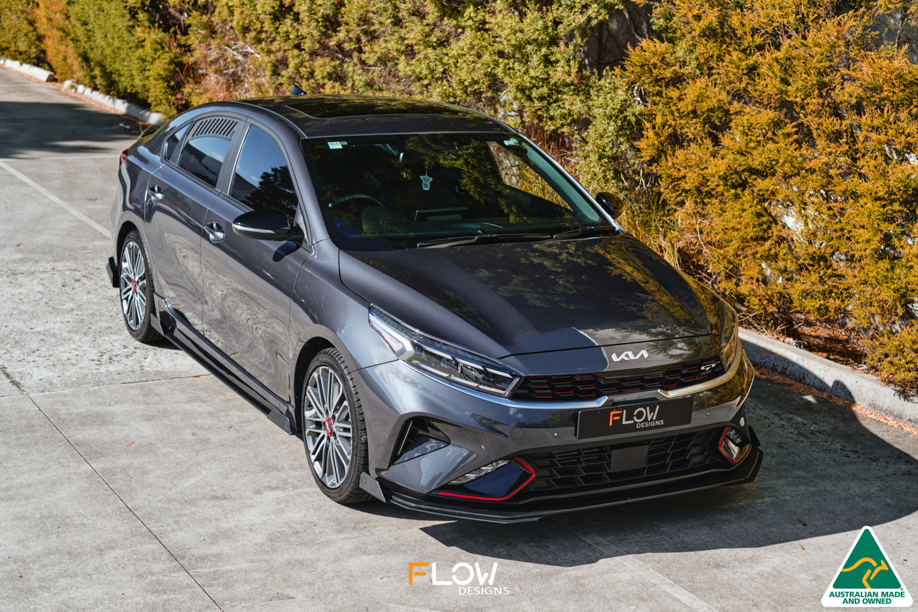 FLOW Designs  Cerato GT FL Side Skirt Splitters (Pair) - MODE Auto Concepts