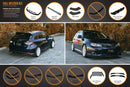 FLOW Designs  Impreza WRX/RS G3 Hatch PFL Full Lip Splitter Set - MODE Auto Concepts