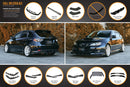 FLOW Designs  Impreza WRX/RS G3 Hatch PFL Full Lip Splitter Set - MODE Auto Concepts