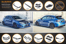 FLOW Designs  Impreza WRX / STI G3 Hatch (FL) Full Lip Splitter Set - MODE Auto Concepts