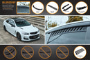 FLOW Designs  VF Commodore S2 Sedan Full Lip Splitter Set - MODE Auto Concepts