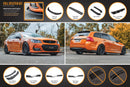 FLOW Designs  VF Commodore S2 Wagon Full Lip Splitter Set - MODE Auto Concepts