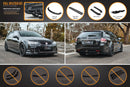FLOW Designs  VE Commodore S2 Wagon Full Lip Splitter Set - MODE Auto Concepts