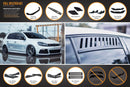 FLOW Designs  MK6 Golf R Full Lip Splitter Set WITHOUT Accessories - MODE Auto Concepts