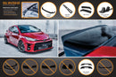 FLOW Designs  Yaris GR Full Lip Splitter Kit With Rear Diffuser - MODE Auto Concepts