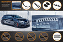 FLOW Designs  A45 AMG W176 (PFL) Full Lip Splitter Set - MODE Auto Concepts