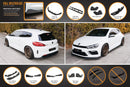 FLOW Designs  Scirocco R FL V3 Full Lip Splitter Set - MODE Auto Concepts