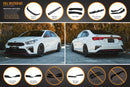 FLOW Designs  Cerato GT Sedan PFL Full Lip Splitter Set - MODE Auto Concepts