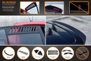 FLOW Designs  MK5 Golf R32 Full Lip Splitter Set - MODE Auto Concepts