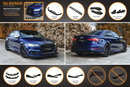 FLOW Designs  S3 8V Sedan Facelift Full Lip Splitter Set - MODE Auto Concepts
