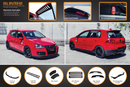 FLOW Designs  MK5 Golf GTI Full Lip Splitter Set - MODE Auto Concepts