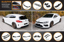 FLOW Designs  Scirocco R FL V3 Full Lip Splitter Set - MODE Auto Concepts