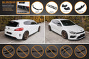 FLOW Designs  Scirocco R FL V3 Full Lip Splitter Set - MODE Auto Concepts