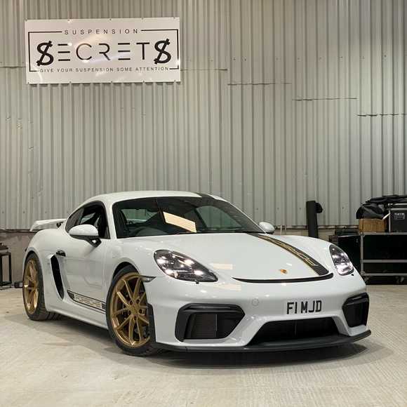 Ohlins TTX Coilovers - Porsche 718 Cayman GT4 - MODE Auto Concepts