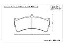 Endless Brake Pad Set RCP072 PC35 30mm-2