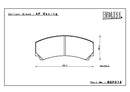 Endless Brake Pad Set RCP078 MX72-2