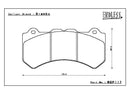Endless Brake Pad Set RCP117 MP 15mm-2