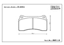 Endless Brake Pad Set RCP118 MX72-2