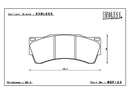 Endless Brake Pad Set RCP123 S580-2