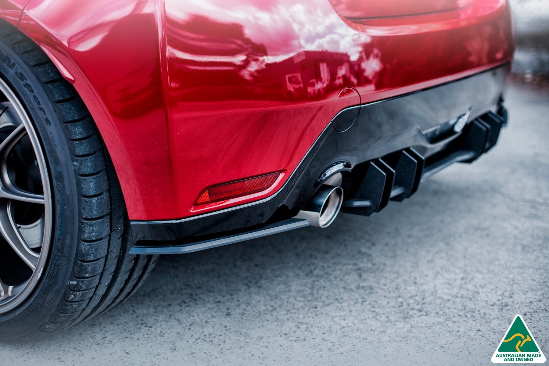 FLOW Designs  Yaris GR Rear Spats (Pair) - MODE Auto Concepts