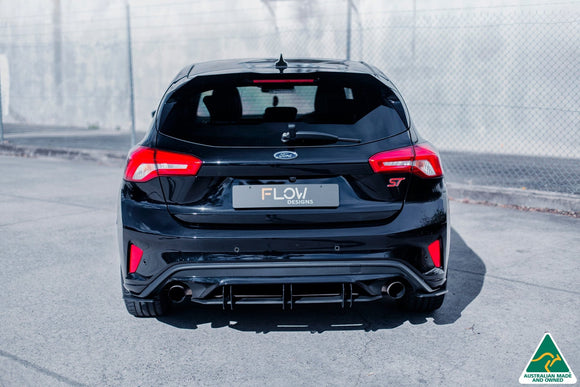 FLOW Designs  MK4 & MK4.5 Focus ST Flow-Lock Rear Diffuser - MODE Auto Concepts