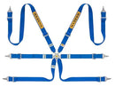 Sabelt 6-Point Steel Harness – 2" Shoulder / Lap Belts (Pull-Up) (Blue)-2