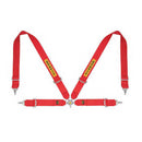 Sabelt 4-Point Steel Harness – 3" Shoulder / Lap Belts (Pull-Up) (Red)-2