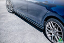 FLOW Designs  AW Polo GTI Side Skirt Splitters (Pair) - MODE Auto Concepts