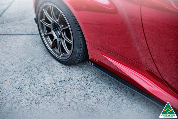 FLOW Designs  Yaris GR Side Splitter (Pair) - MODE Auto Concepts