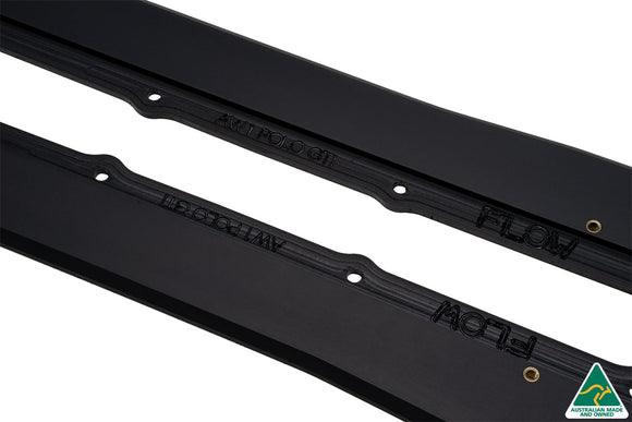 FLOW Designs  AW Polo GTI Side Skirt Splitters (Pair) - MODE Auto Concepts