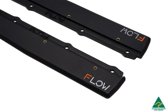 FLOW Designs  AW Polo GTI Side Skirt Splitters (Pair) - MODE Auto Concepts