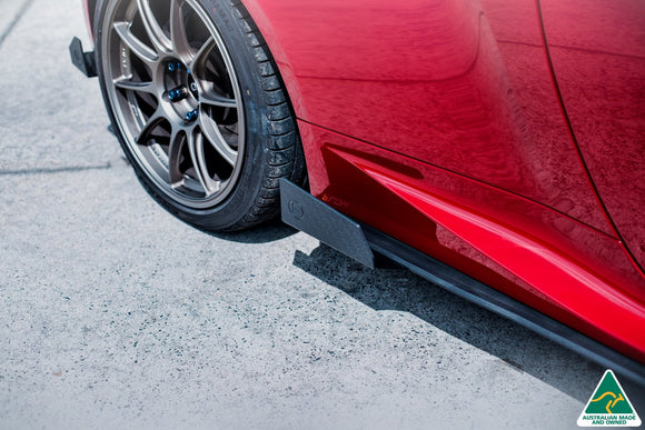 FLOW Designs  Yaris GR Side Splitter (Pair) - MODE Auto Concepts