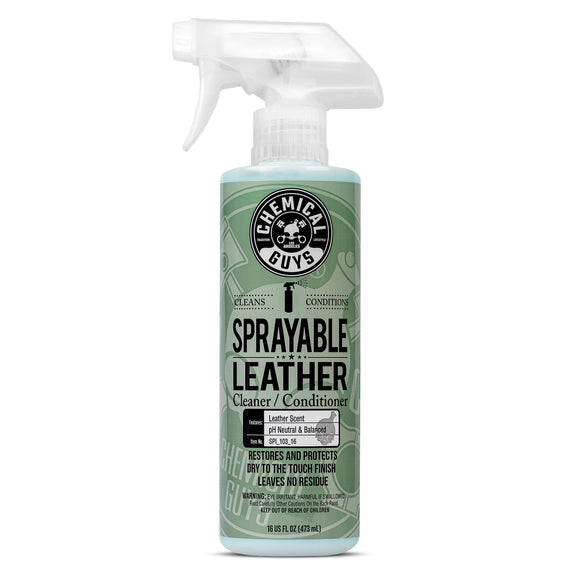 Chemical Guys  Sprayable Leather Cleaner & Conditioner In One - MODE Auto Concepts
