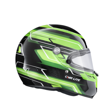 Stilo ST6 CMR Lite Karting Helmet (Green) - 0