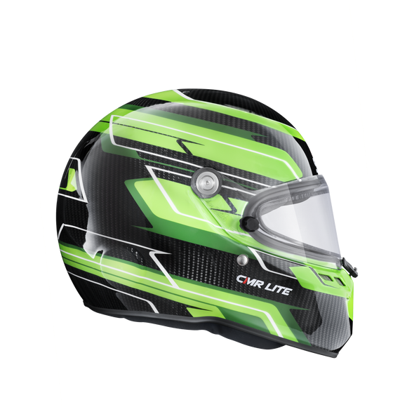 Stilo ST6 CMR Lite Karting Helmet (Green)