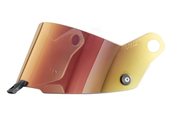 Stilo ST5 replacement visor (Bright Red Medium)