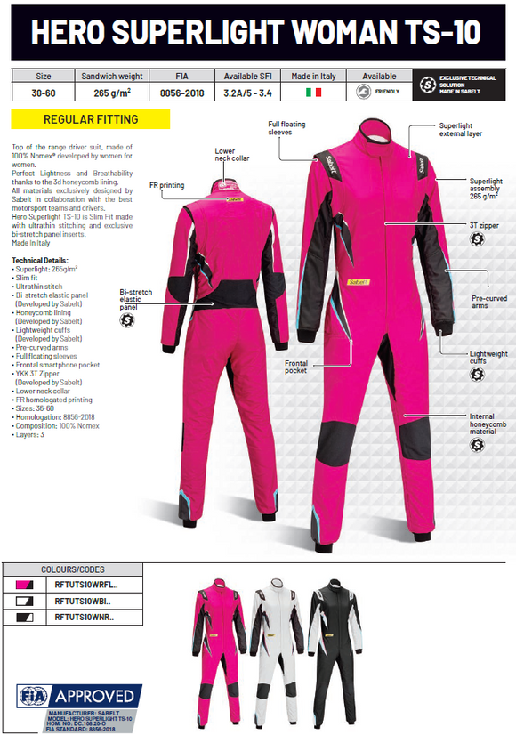 Sabelt Custom Race Suits