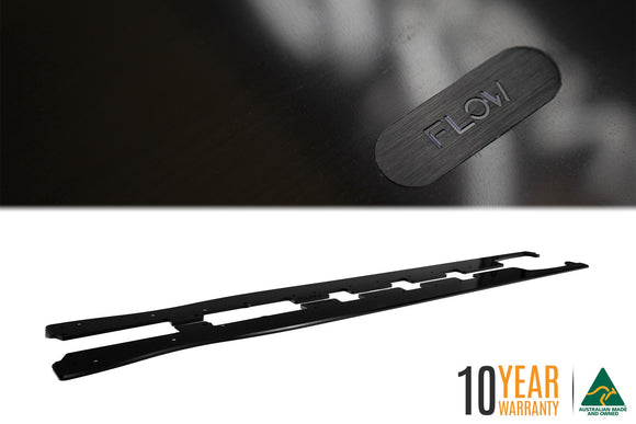 FLOW Designs  ZD8 BRZ STI Side Skirt Splitters (GLOSS: Pair) - MODE Auto Concepts
