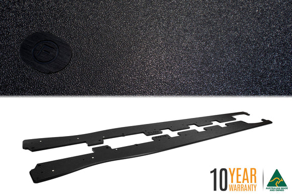 FLOW Designs  ZD8 BRZ STI Side Skirt Splitters (TEXTURED: Pair) - MODE Auto Concepts