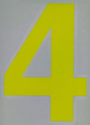 Motorsport Australia Fluro Window Number Stickers-7