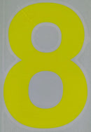 Motorsport Australia Fluro Window Number Stickers-11