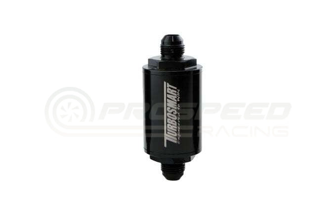 Turbosmart Billet Inline Fuel Filter 10um Black