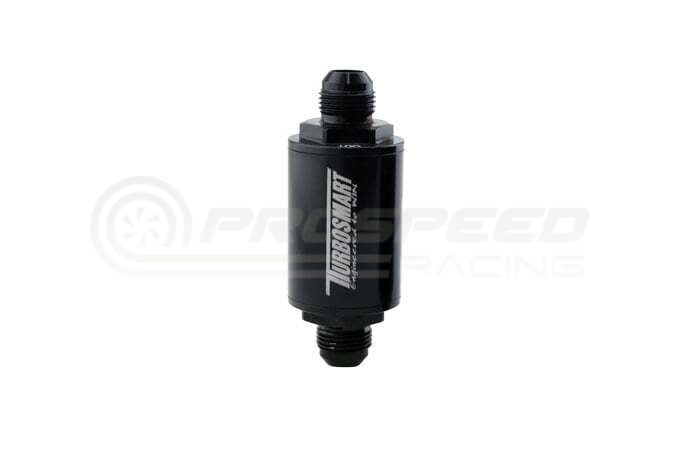 Turbosmart Billet Inline Fuel Filter 10um Black