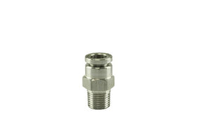 Turbosmart 1/8" NPT to 1/4" Nylon Straight Pushloc Stainless Steel Fitting - MODE Auto Concepts
