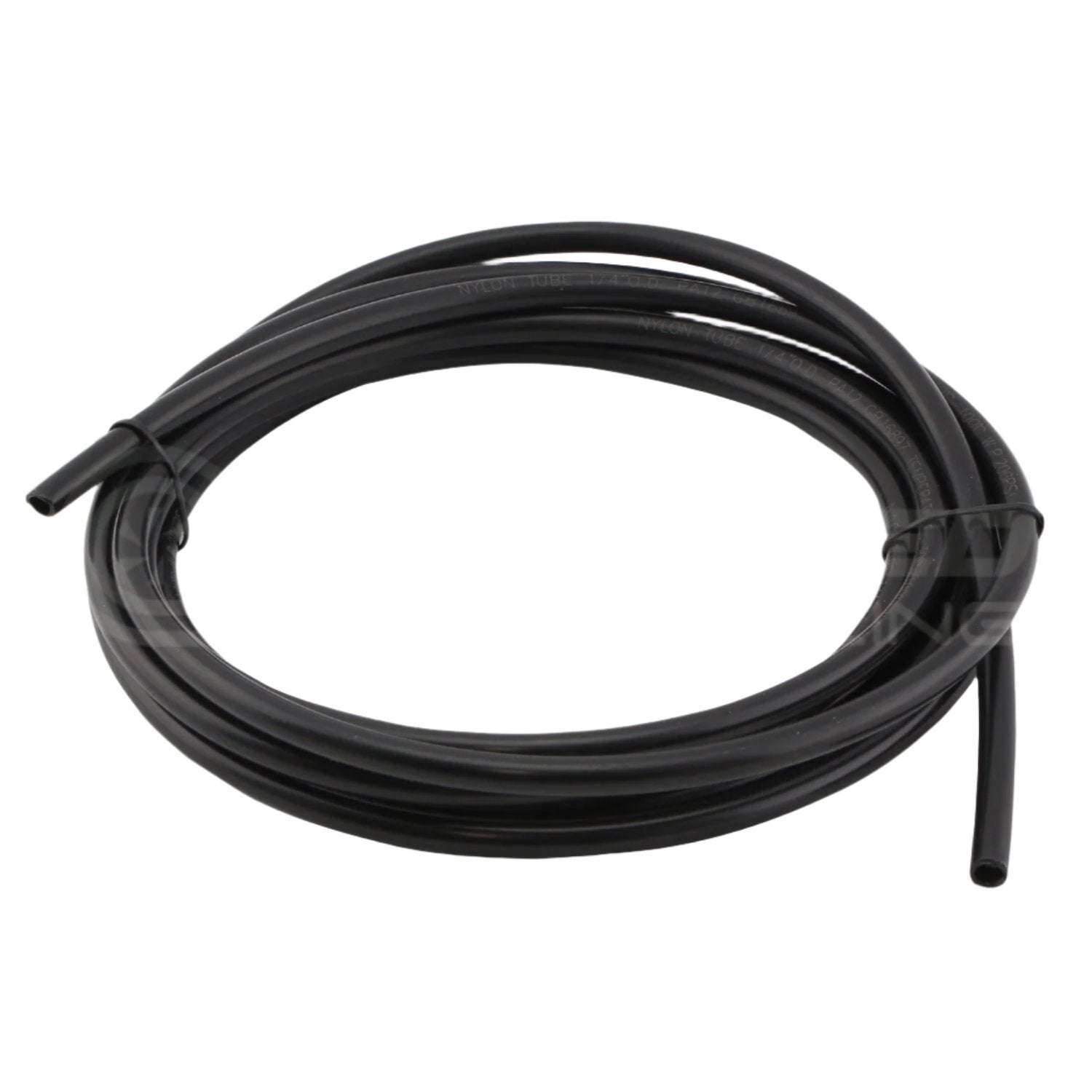 Turbosmart 1/4" Nylon Pushloc Tubing Black - 3m