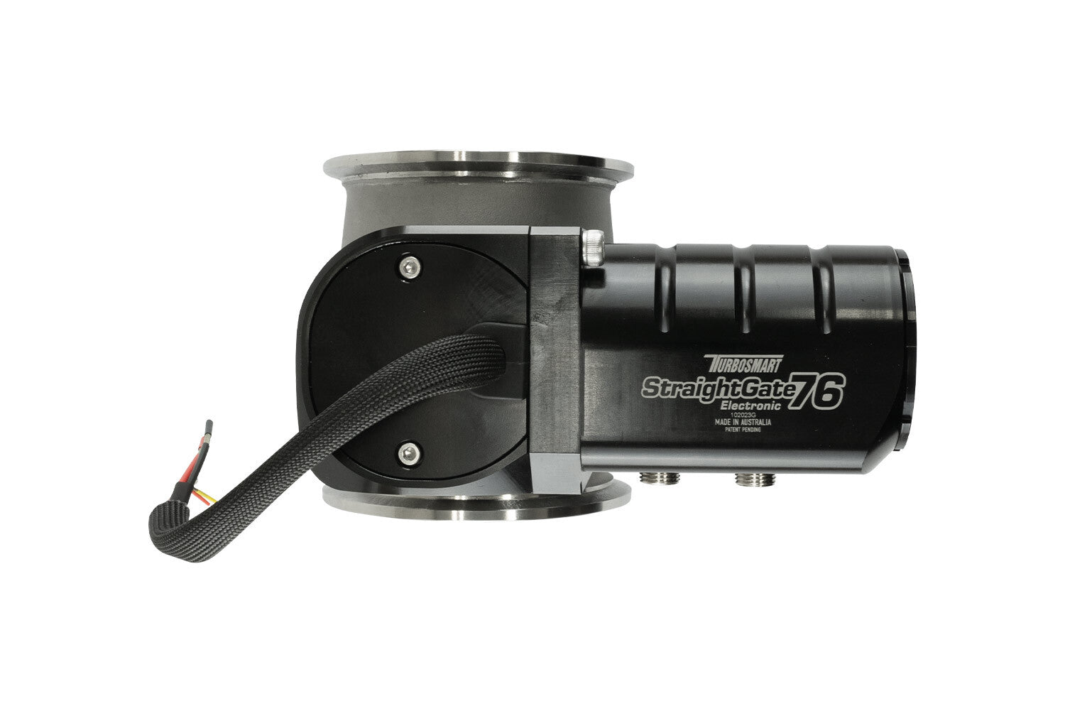 Turbosmart eSG76 Electronic StraightGate76 External Wastegate Black