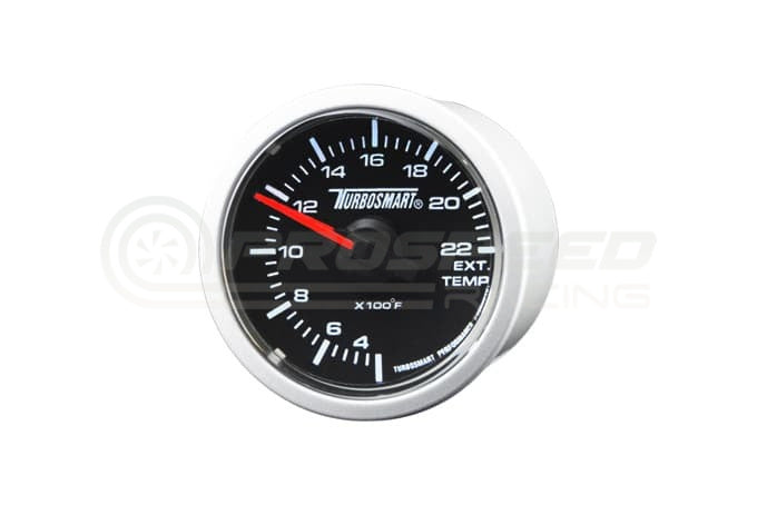 Turbosmart 52mm Electronic Exhaust Gas Temperature EGT Gauge 400-2200 Deg F