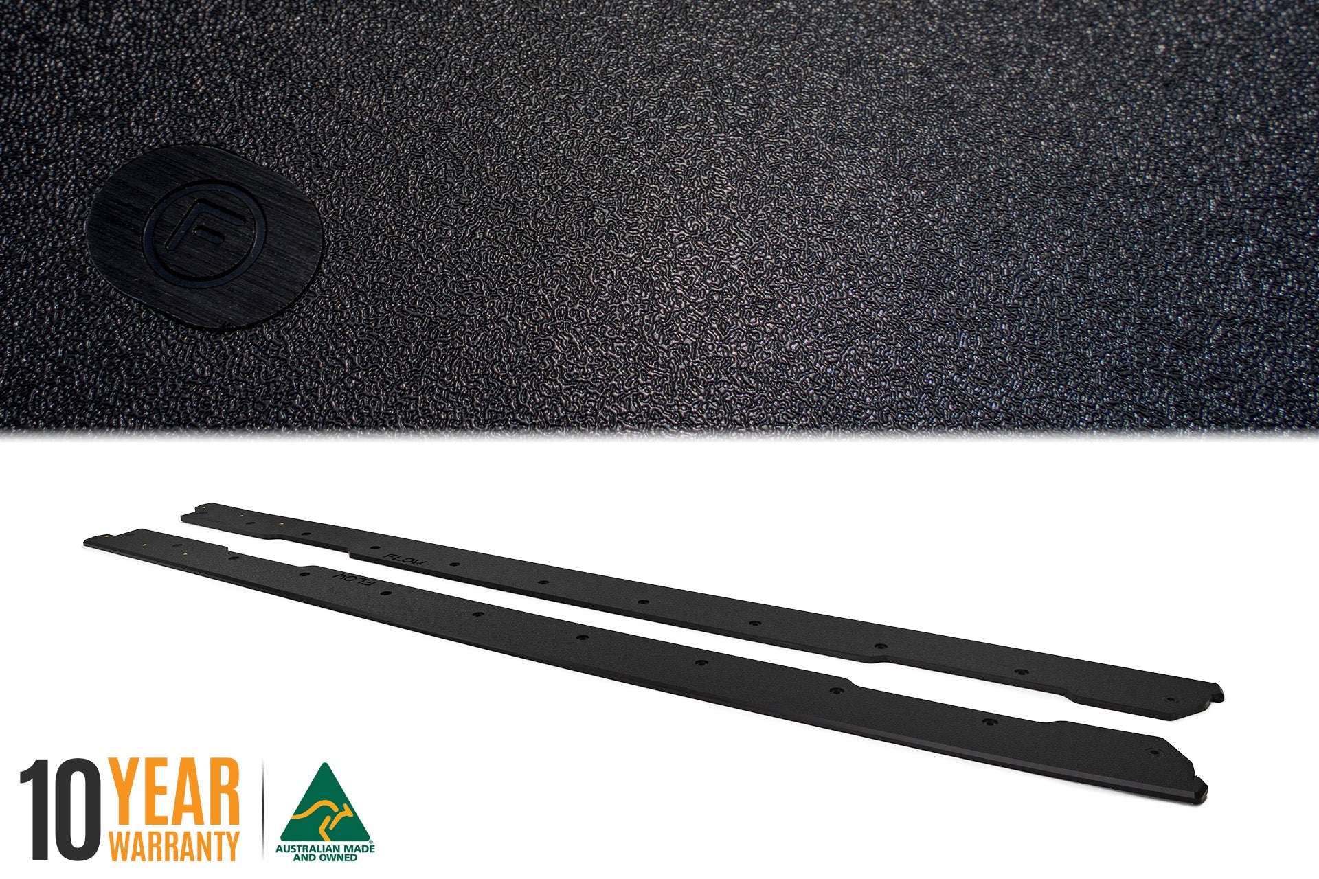 FLOW Designs  Corolla GR Side Skirt Splitters (TEXTURED: Pair) - MODE Auto Concepts