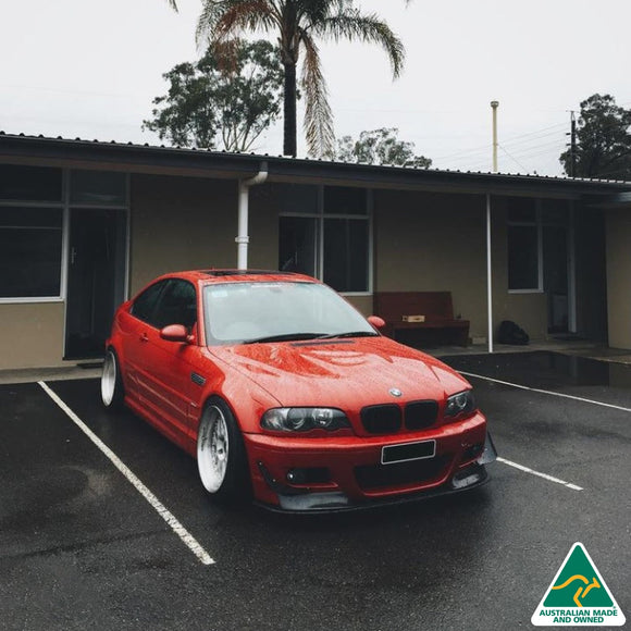 FLOW Designs  BMW E46 M3 Front Splitter v2 - MODE Auto Concepts