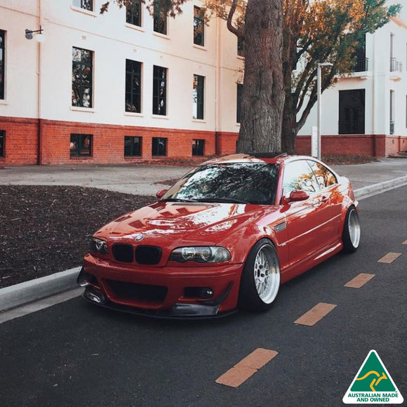 FLOW Designs  BMW E46 M3 Front Splitter v2 - MODE Auto Concepts